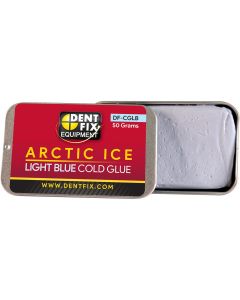 DENDF-CGLB image(0) - Dent Fix Arctic Ice Light Blue Cold Glue DF-CGLB is great for quickly and safely moving large areas of metal. The Arctic Ice Cold Glue is recommended when maximum adhesion is desired, with an extra adhesion force around 20-30% compar