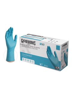 AMXGPNHD66100 image(0) - Ammex Corporation L GlovePlus HD PF, Textured, Extra Long Nitrile