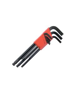 SKT19609 image(0) - HEX KEY SET 9 PC BALL END METRIC