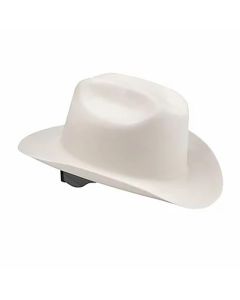 SRW19500 image(0) - Jackson Safety - Hard Hat - Western Outlaw Series - Full Brim Cowboy Hat - White - (4 Qty Pack)