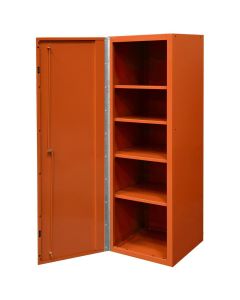 EXTDX192100SLORBK image(0) - Extreme Tools DX 19x 21 Locker 4Shelves, Orange w/BK Handle