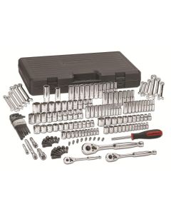 KDT80932 image(0) - GearWrench 165 PC 1/4" 3/8" & 1/2" DR MECHANICS TOOLS SET