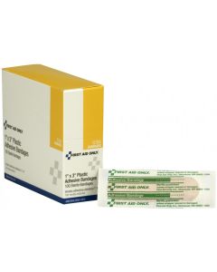 FAOG106 image(0) - 1"x3" Plastic Bandages 100/box