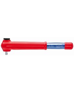 KNIPEX REVERSIBLE TORQUE WRENCH-1,000V INSLTD-3/8IN DR