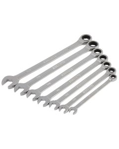 JSP78982 image(0) - J S Products (steelman) 7PC SAE 144 POSITION RATCHETING WRENCH SET