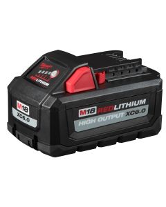 MLW48-11-1865 image(0) - Milwaukee Tool M18 REDLITHIUM HIGH OUTPUT XC6.0 Battery Pack