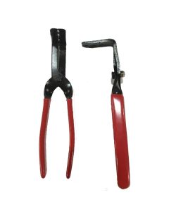 STC21725 image(0) - Steck Manufacturing by Milton Right Angle Sure Grip Trim Clip Pliers