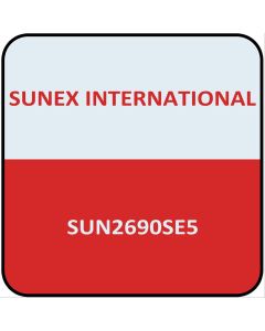 SUN2690SE5 image(0) - Sunex 1/2" Dr. External Star Impact Socket E16