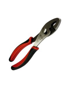 KTI53008 image(0) - K Tool International Pliers Slip Joint 8 in. Red Handle