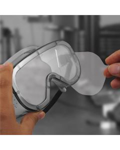 SAS5111 image(0) - pk of 10 Peel-Off Lens Covers for Overspray Goggles 5110