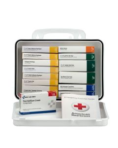 FAO239-AN image(0) - First Aid Only 16 Unit First Aid Kit Plastic Case