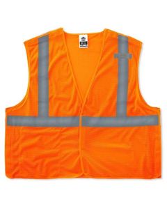 ERG21063 image(0) - Ergodyne 8215BA S/M Orange Type R Class 2 Breakaway Mesh Vest