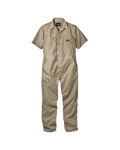 VFI3339KH-RG-2XL image(0) - Workwear Outfitters Short Sleeve Coverall Khaki, 2XL