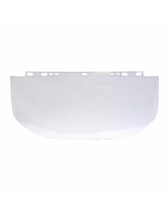 SRW14445 image(0) - Jackson Safety Jackson Safety - Replacement Windows for F30 Acetate Face Shields - Clear - 9" x 20" x .040" - Shape Q - Unbound -  (12 Qty Pack)