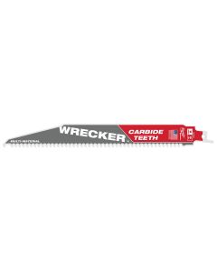 MLW48-00-5242 image(0) - 9" 6 TPI THE WRECKER™ with Carbide Teeth SAWZALL® Blade 1PK