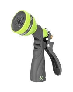 LEGNFZG66 image(0) - Legacy Manufacturing Flexzilla Garden Hose Nozzle, Metal 7-Pattern Adjustable Pistol Grip