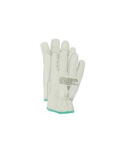 MGL125029U image(0) - Magid Glove & Safety Leather Linesman Gloves, Size 9