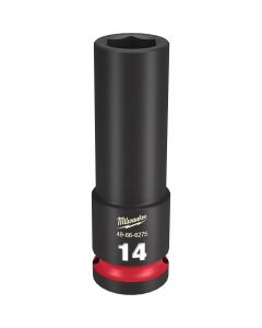 MLW49-66-6275 image(0) - SHOCKWAVE Impact Duty 1/2"Drive 14MM Deep 6 Point Socket