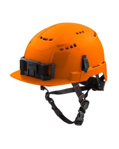 MLW48-73-1332 image(0) - Orange Front Brim Vented Safety Helmet - Type 2, Class C