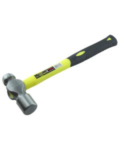 KTI71732 image(0) - K Tool International 32 oz. Ball Peen Hammer with Fiberglass Handle