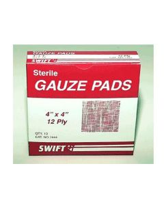 CSU67444 image(0) - Chaos Safety Supplies Gauze Pads 4 in. x 4 in. (Pack of 10)