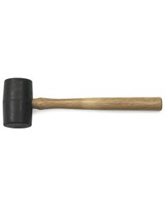 KDT82259 image(0) - GearWrench 16 oz Rubber Mallet - Wood Hickory Handle