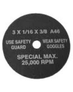 SGT94930 image(0) - SG Tool Aid 100 CUT-OFF WHEELS 3" X 1/32"