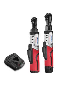 ACDARW12103-K8 image(0) - ACDelco ARW12103-K8 G12 Series 12V Li-ion Cordless �" & 3/8" Brushless Rachet Wrench Combo Tool Kit