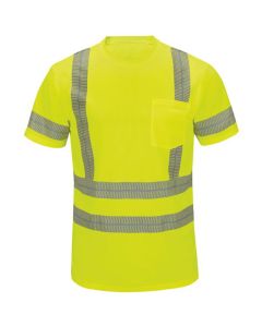 VFISVY4AB-SS-3XL image(0) - Workwear Outfitters Perform Hi-Vis Short Sleeve Class 3 T-Shirt-3XL