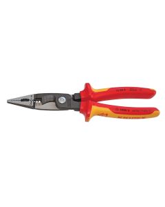 KNP13888US image(0) - KNIPEX ELEC. INSTLTN PLIERS-1,000V INSLTD 12,14 AWG