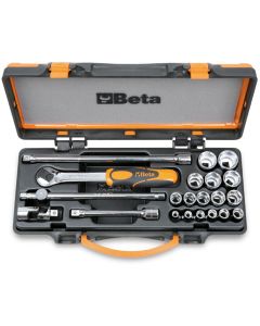 BTA009100936 image(0) - Beta Tools USA 910A/C16-16 Sockets and 5 Accessories