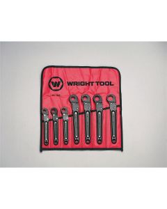 WRI1640 image(0) - Wright Tool Wrench Set Rat Flare Nut 7Pc