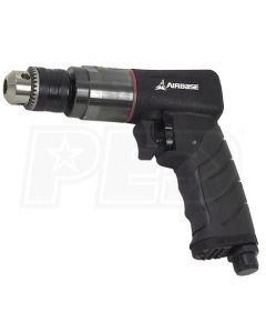 EMXEATDR03S1P image(0) - Ind 3/8" Reversible Air Drill, 6.1 CFM, 1/4" Inlet