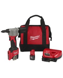 MLW2550-22 image(0) - Milwaukee Tool M12&trade; Rivet Tool Kit