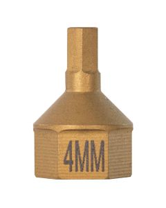 MAY16134 image(0) - Mayhew 4 MM Metric Hex Dual Drive Bit, 7/16" Drive