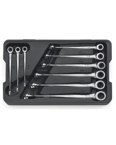 KDT85898 image(0) - GearWrench 9PC SAE X BEAM RATCHETING COMBO WRENCH SET