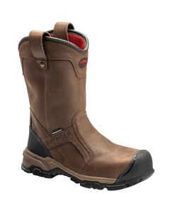 FSIA7830-8W image(0) - Avenger Work Boots Ripsaw Wellington Series - Men's Boots - Aluminum Toe - IC|EH|SR|PR - Brown/Black - Size: 8W