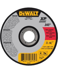 DWTDWA8953F image(0) - DeWalt 6" x .045" x 7/8" XP Ceramic Type