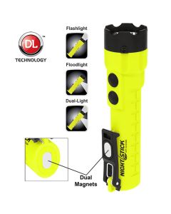 BAYXPP-5422GMX image(0) - Bayco Dual-Light Flashlight with Dual Magnets - Green