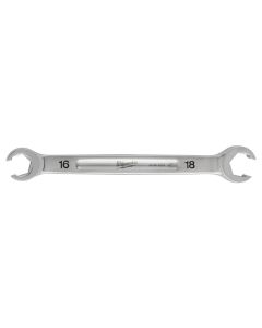 MLW45-96-8354 image(0) - 16mm X 18mm Double End Flare Nut Wrench