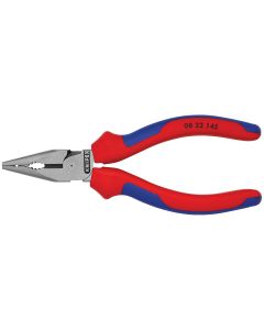 KNP0822145 image(0) - KNIPEX 6 inch Needle-Nose Combo Pliers with comfort grip