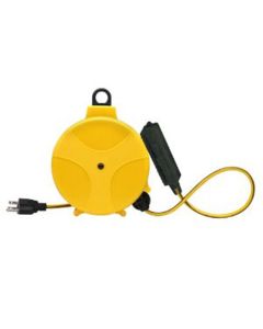 ECIE315 image(0) - Coleman Cable 20' Yellow Retractable C Reel