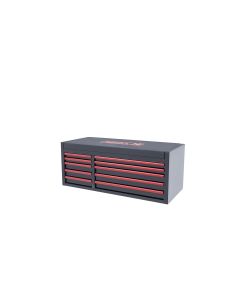 KTI75134 image(0) - K Tool International Tool Box 55 Inch Premium 10 Drawer Double Bay 500 Pound (Matte Black)