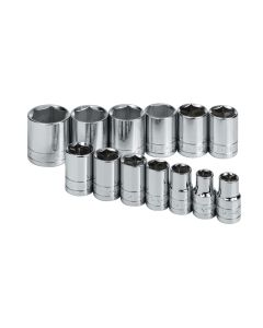 SKT4113-6 image(0) - S K Hand Tools SOCKET SET 1/2IN. DRIVE 13PC SAE STD 6 POINT