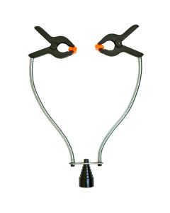 SES990FLXCLPD image(0) - SE Tools Double Arm Holding Clamp with Magnet Base