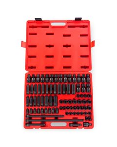 SUN3580 image(1) - Sunex 3/8" Drive 80 Piece Master Impact Socket Set