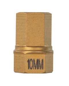 MAY16139 image(0) - Mayhew 10 MM Metric Hex Dual Drive Bit, 7/16" Drive