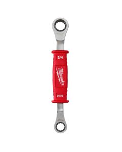 MLW48-22-9211 image(0) - Lineman�s 2-in-1 Insulated Ratcheting Box Wrench