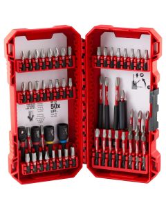 MLW48-32-4010 image(1) - Milwaukee Tool SHOCKWAVE Impact Duty Driver Bit Set - 54PC