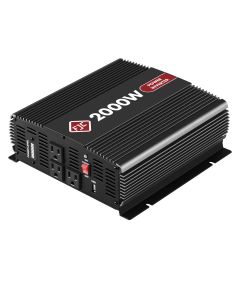 FJC53200 image(0) - FJC 2000 Watt High Efficiency DC to AC Power Inverter with Three Outlets and a USB port